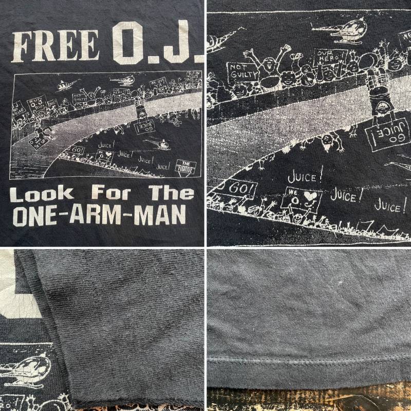 画像: 90s O.J. シンプソン事件 Tシャツ