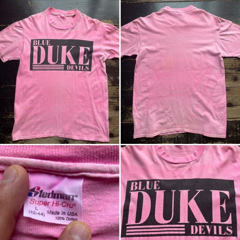 画像: 80〜90s DUKE blue devils タイダイ染めTシャツ