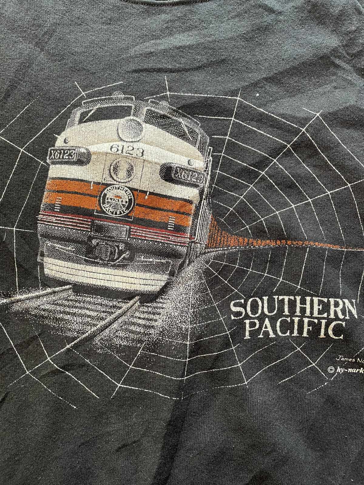 画像: 80〜90s southern pacific 蜘蛛の巣 スウェット