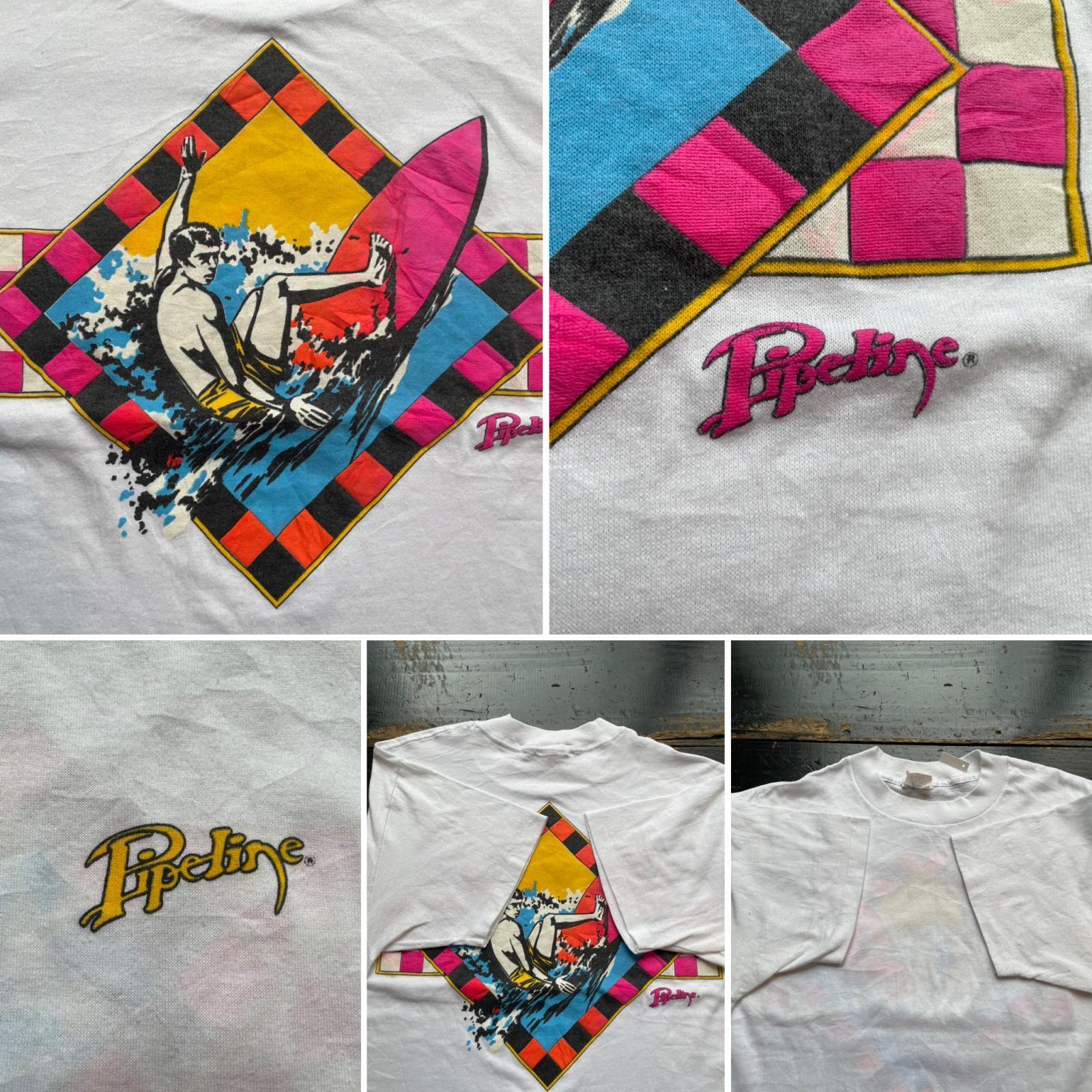 画像: 80s pipeline サーフ Tシャツ