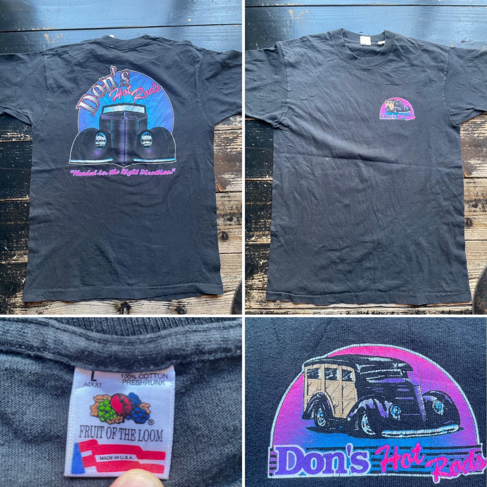 画像: 90s HOTROD アメ車 Tシャツ