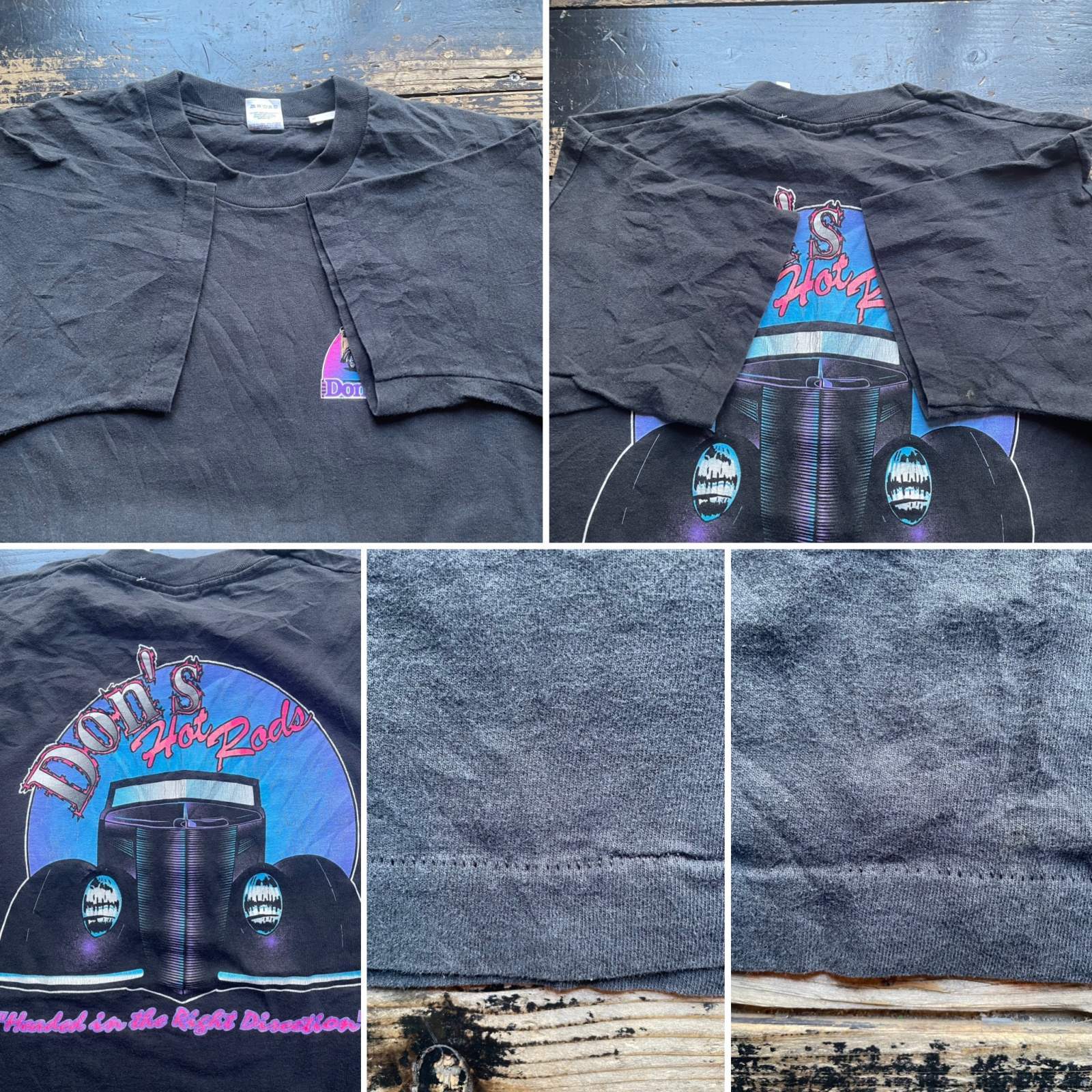 画像: 90s HOTROD アメ車 Tシャツ