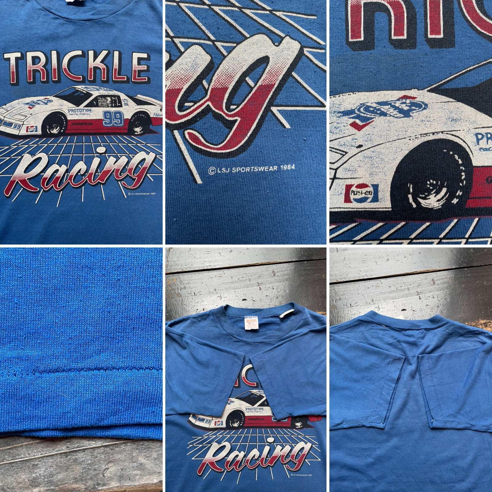 画像: 80s NASCAR Tシャツ