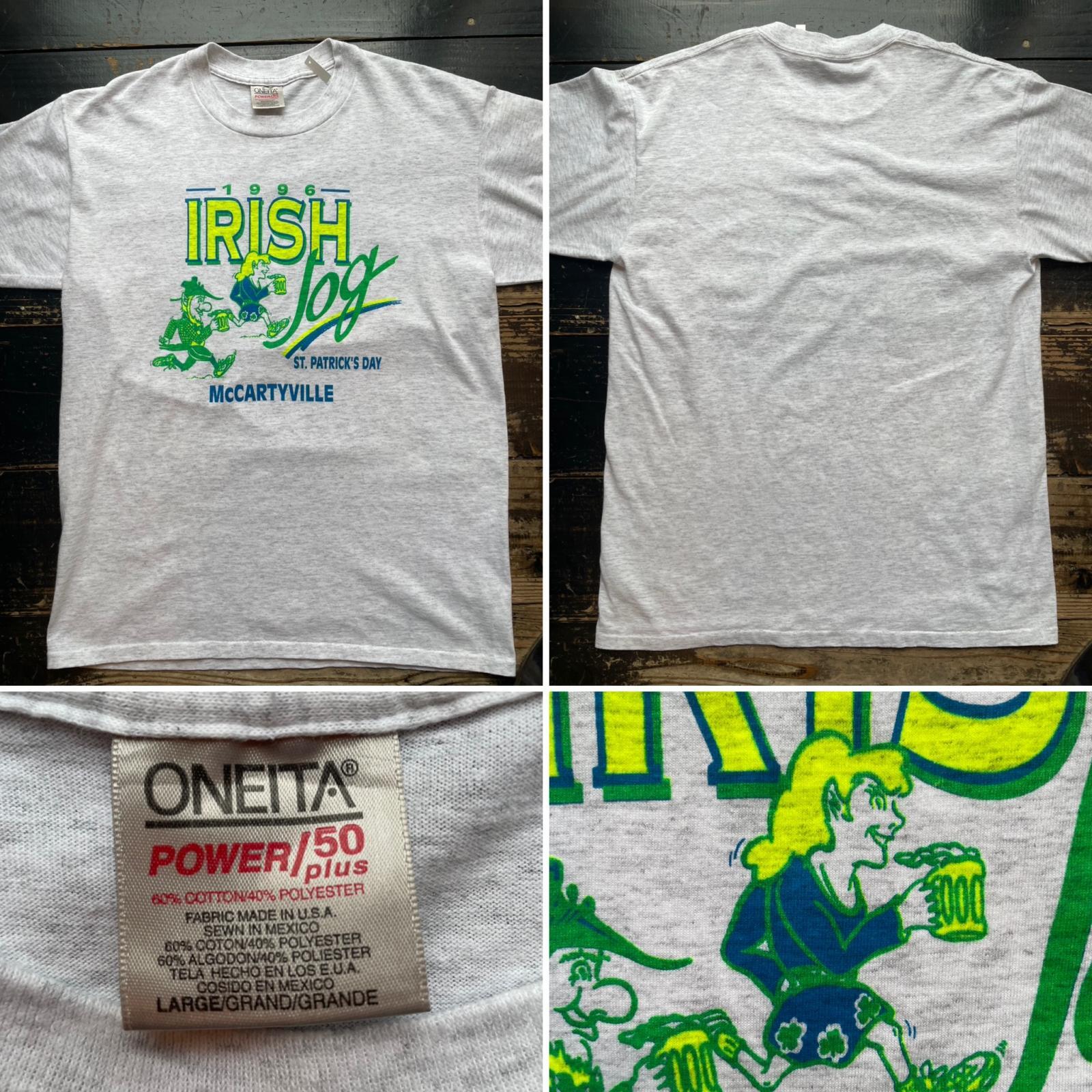画像: 90s IRISH ビール ジョギング Tシャツ