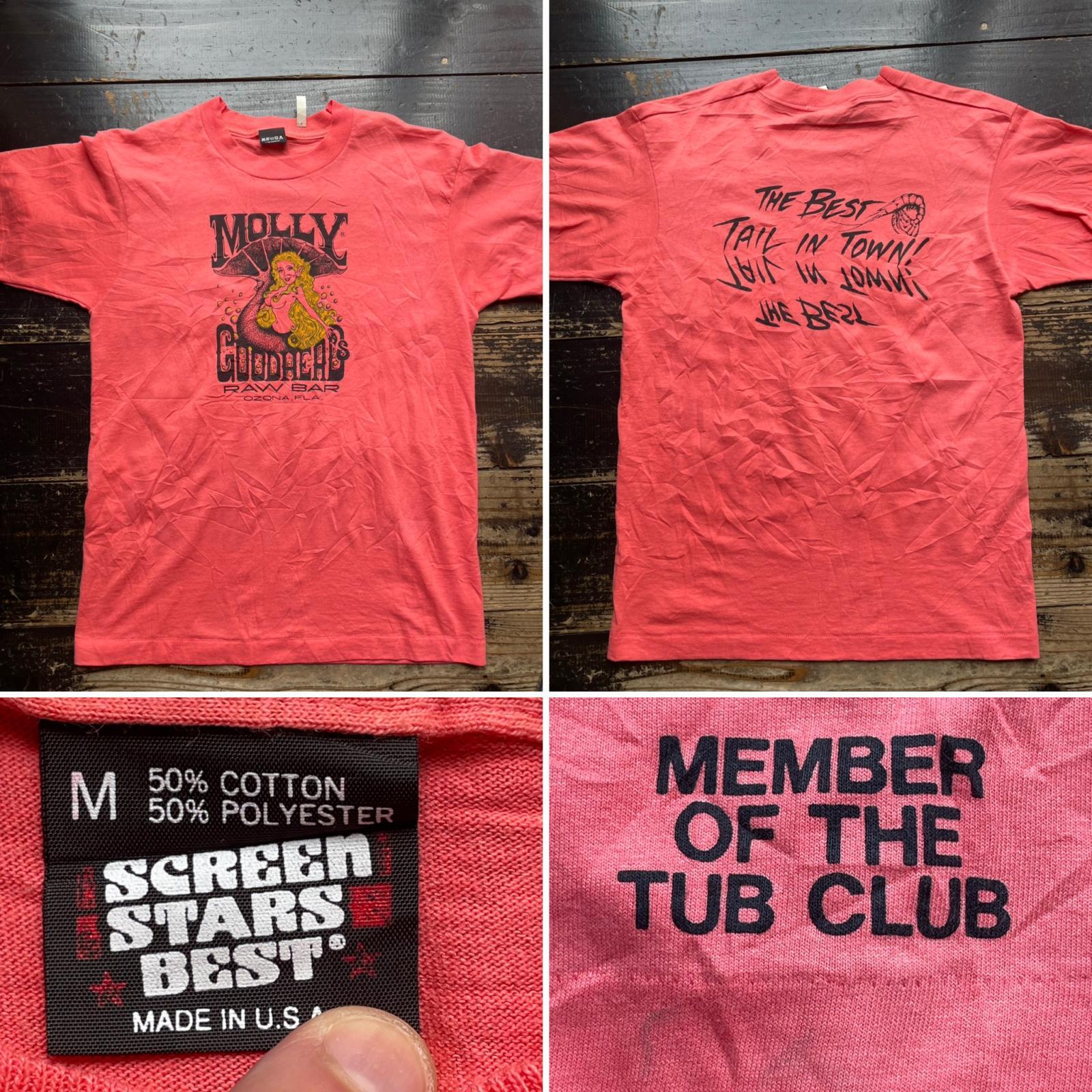 画像: 80〜90s 人魚 レストラン バー USA戦 Tシャツ