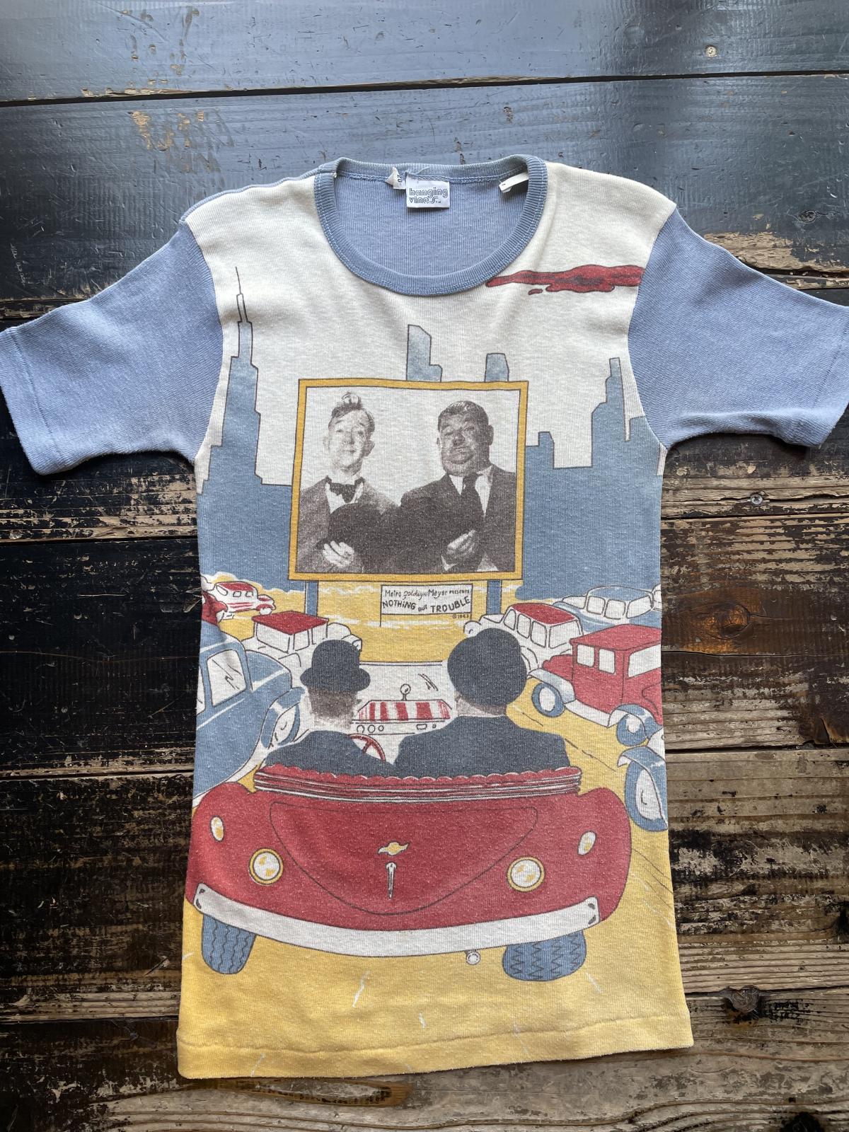 画像1: 70s ローレル&ハーディ Tシャツ