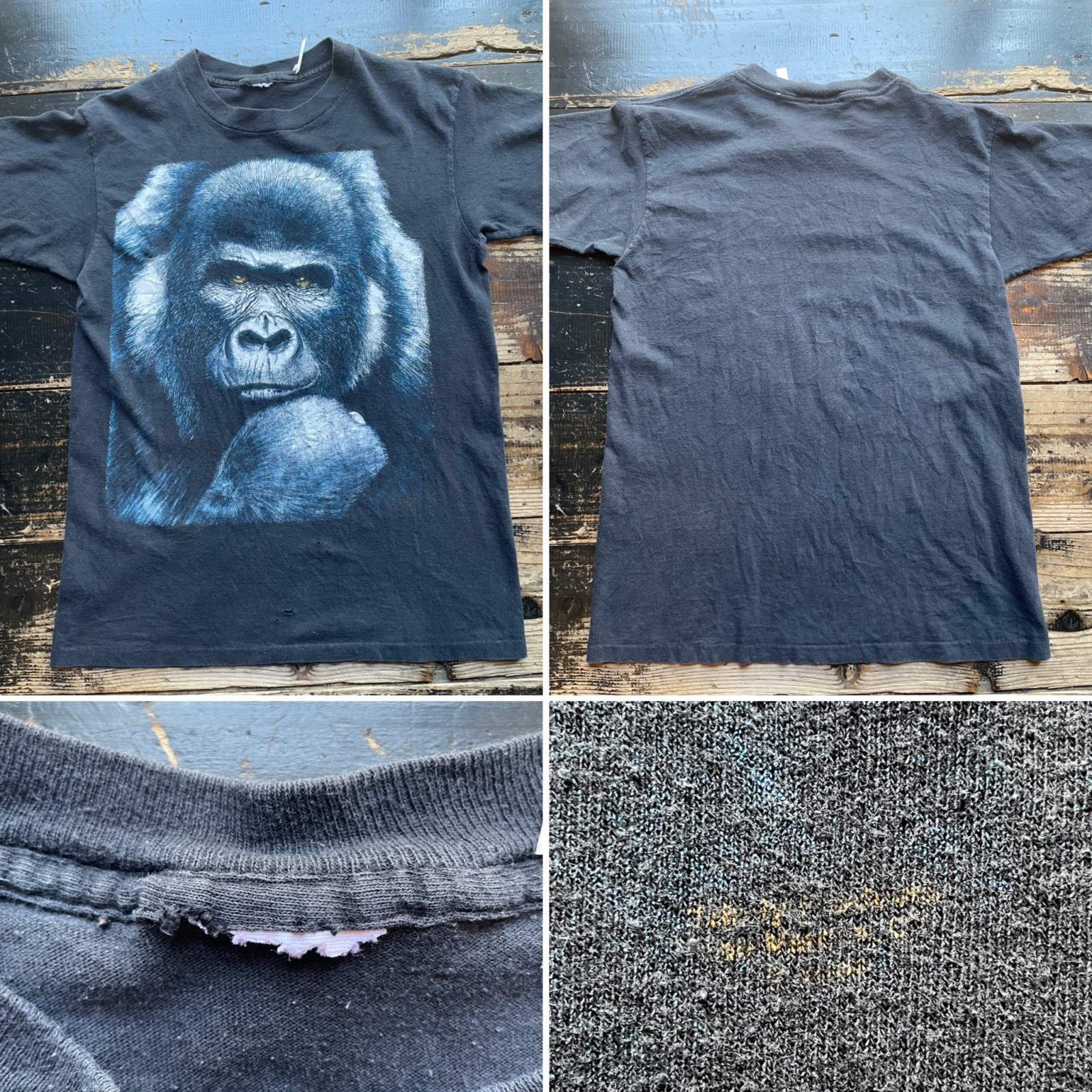 画像: 80〜90s マウンテンゴリラ ボロ Tシャツ