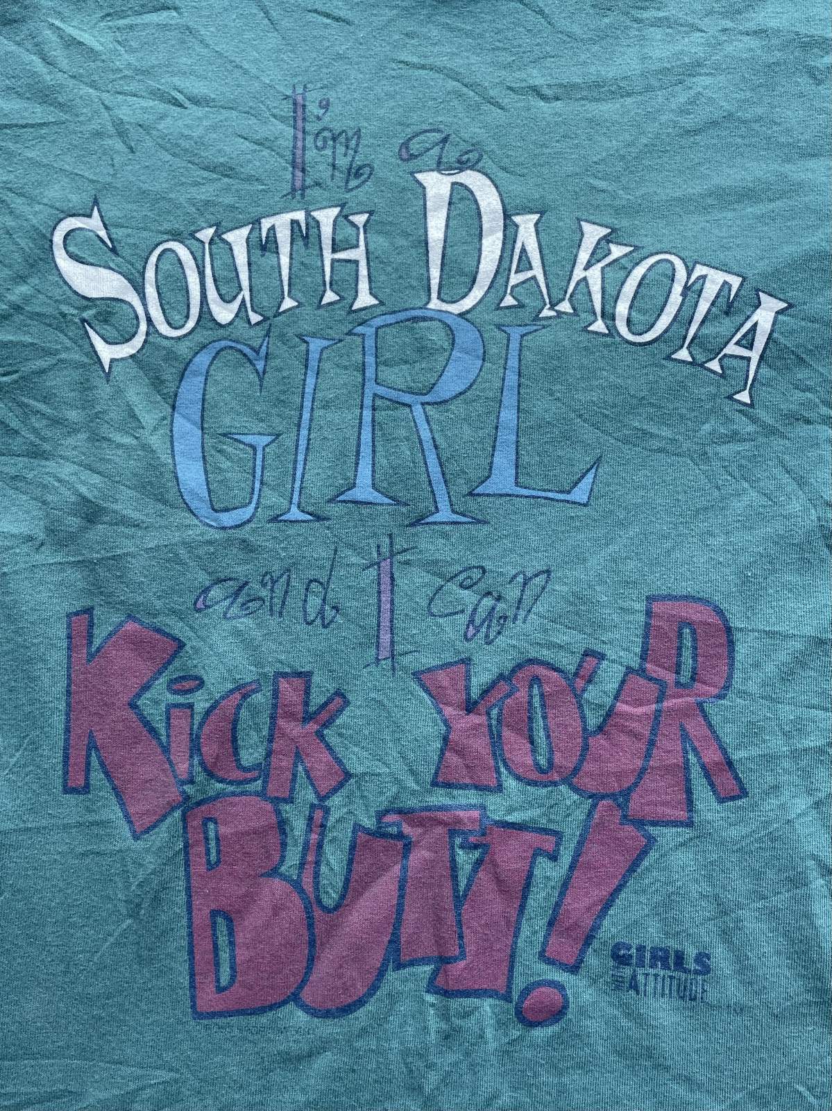 画像: 90s サウスダコタ ギャグ Tシャツ