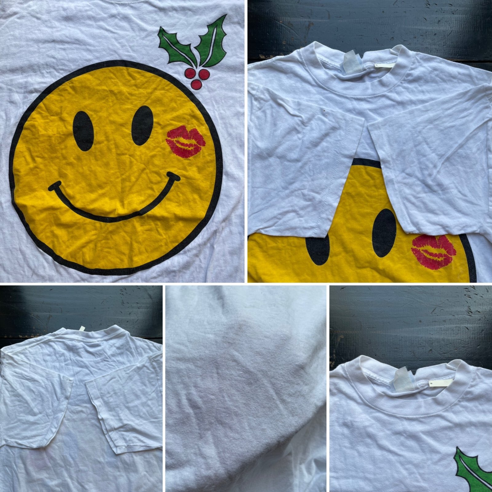 画像: 90s スマイル Tシャツ