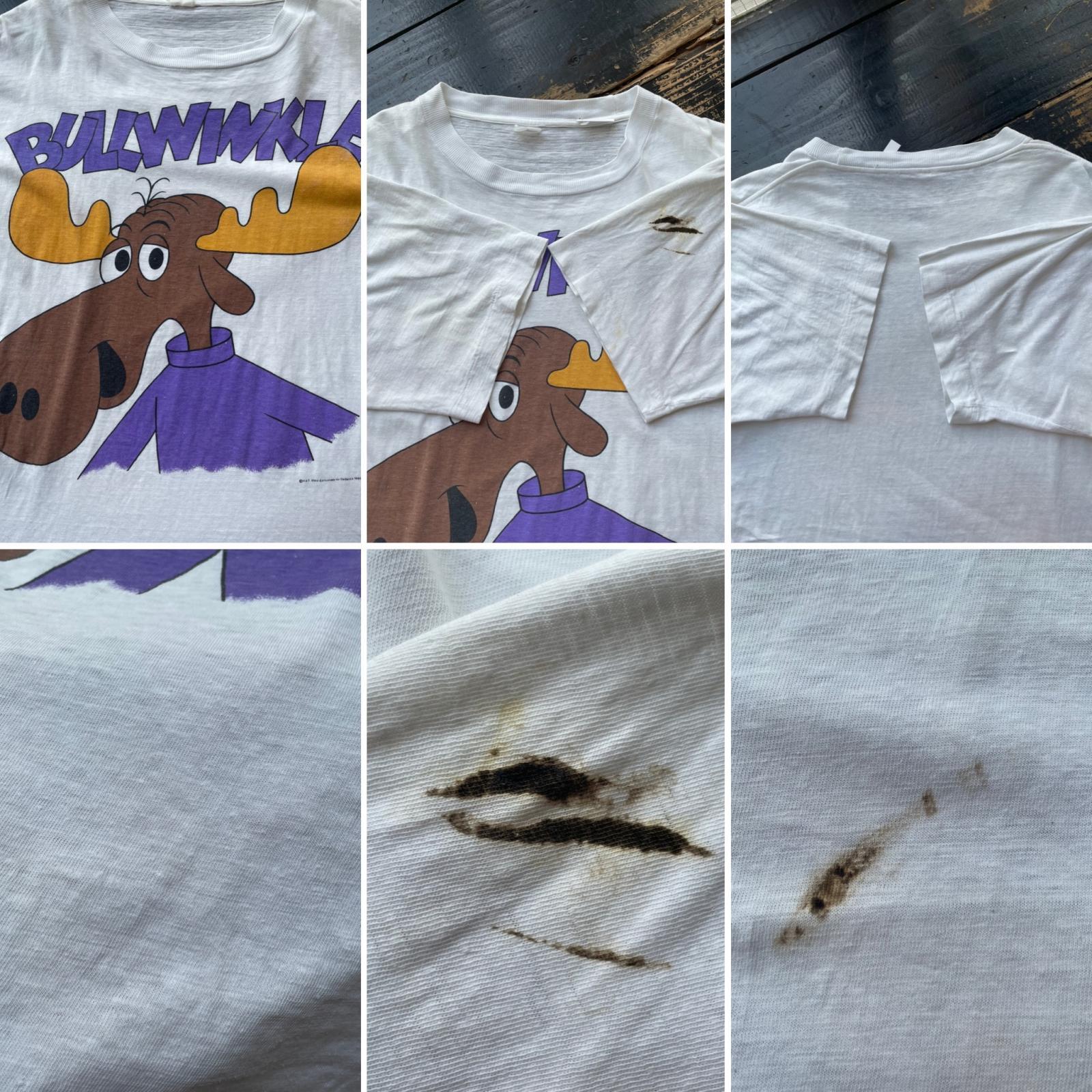 画像: 90s ブルウィンクル ビッグプリント Tシャツ