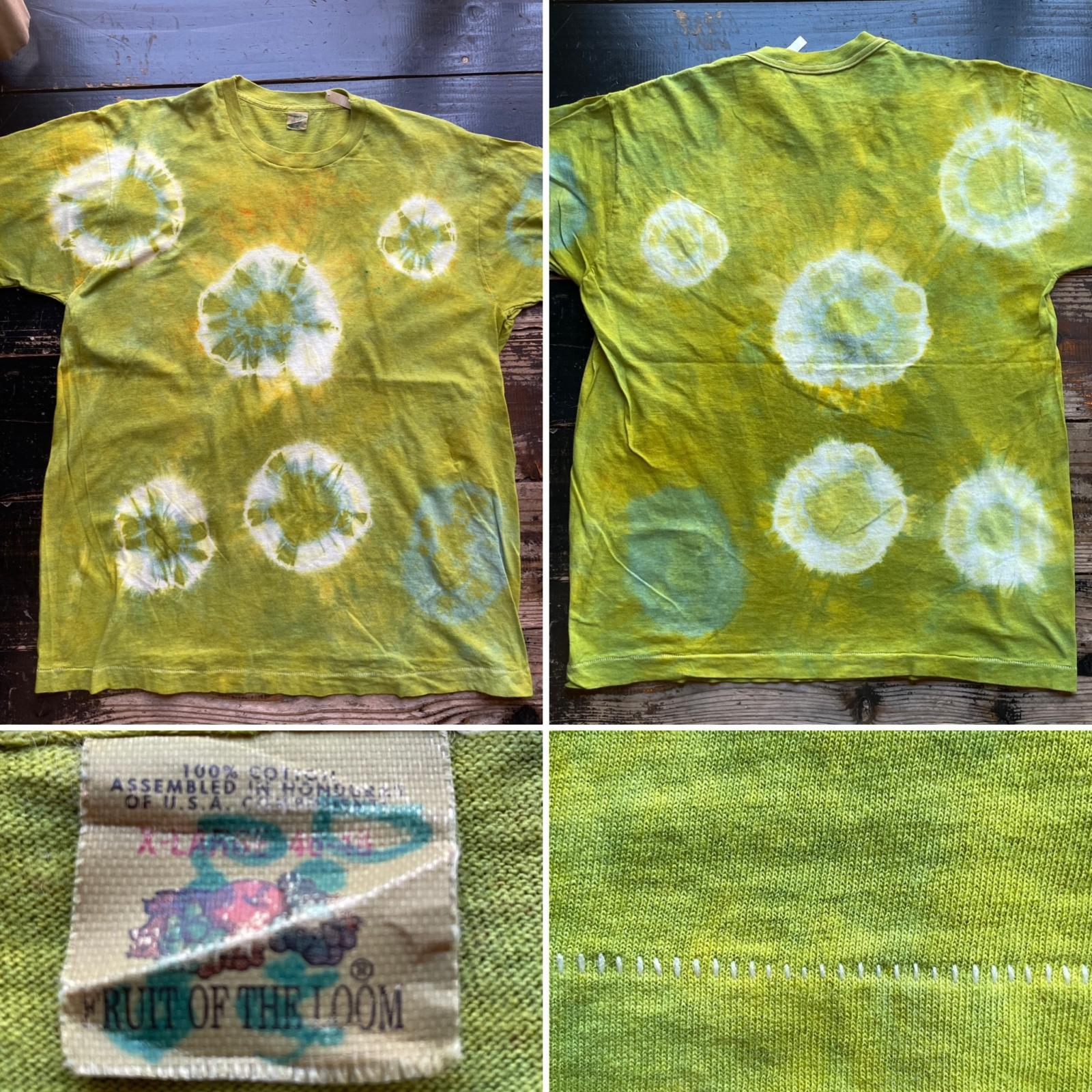 画像: 80s タイダイ染め Tシャツ