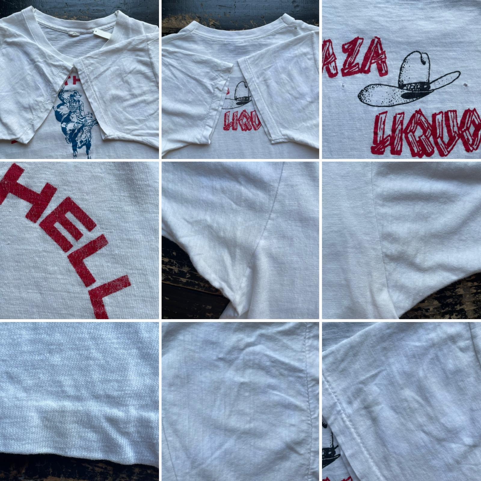 画像: 1970〜80s カウボーイ アリゾナ プリント ダメージ Tシャツ