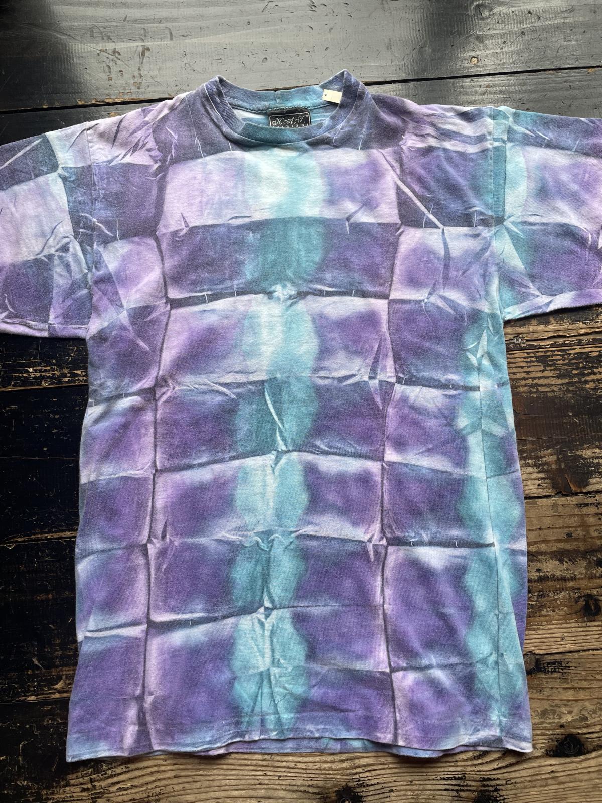 画像1: 90s USA製 タイダイ染め Tシャツ