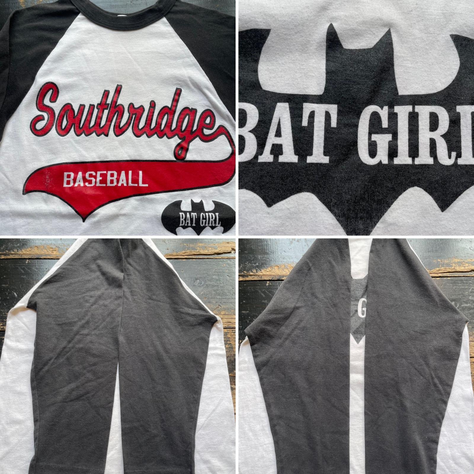 画像: 90s BAT GIRL ベースボール Tシャツ