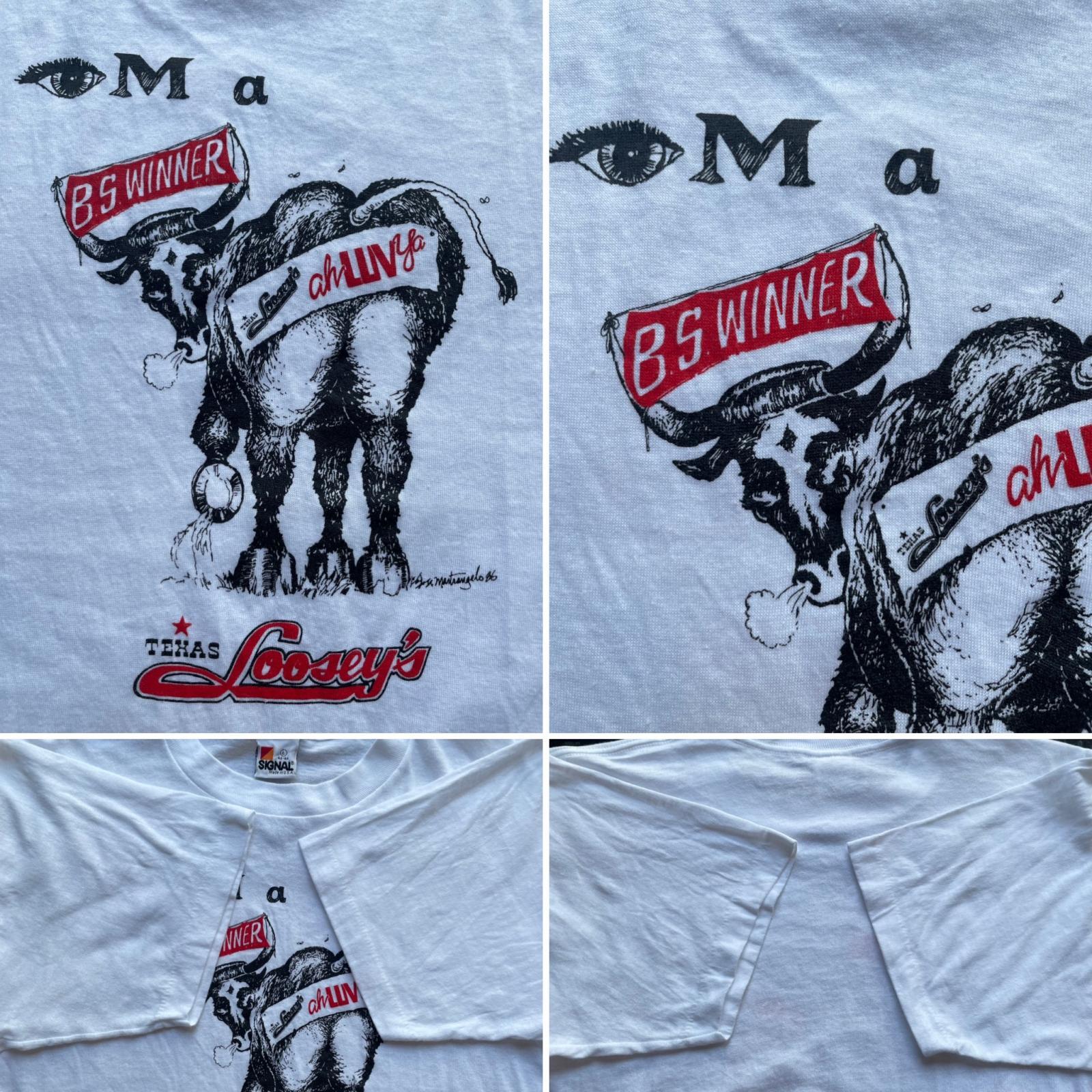 画像: 80s TEXAS Loosey's Tシャツ