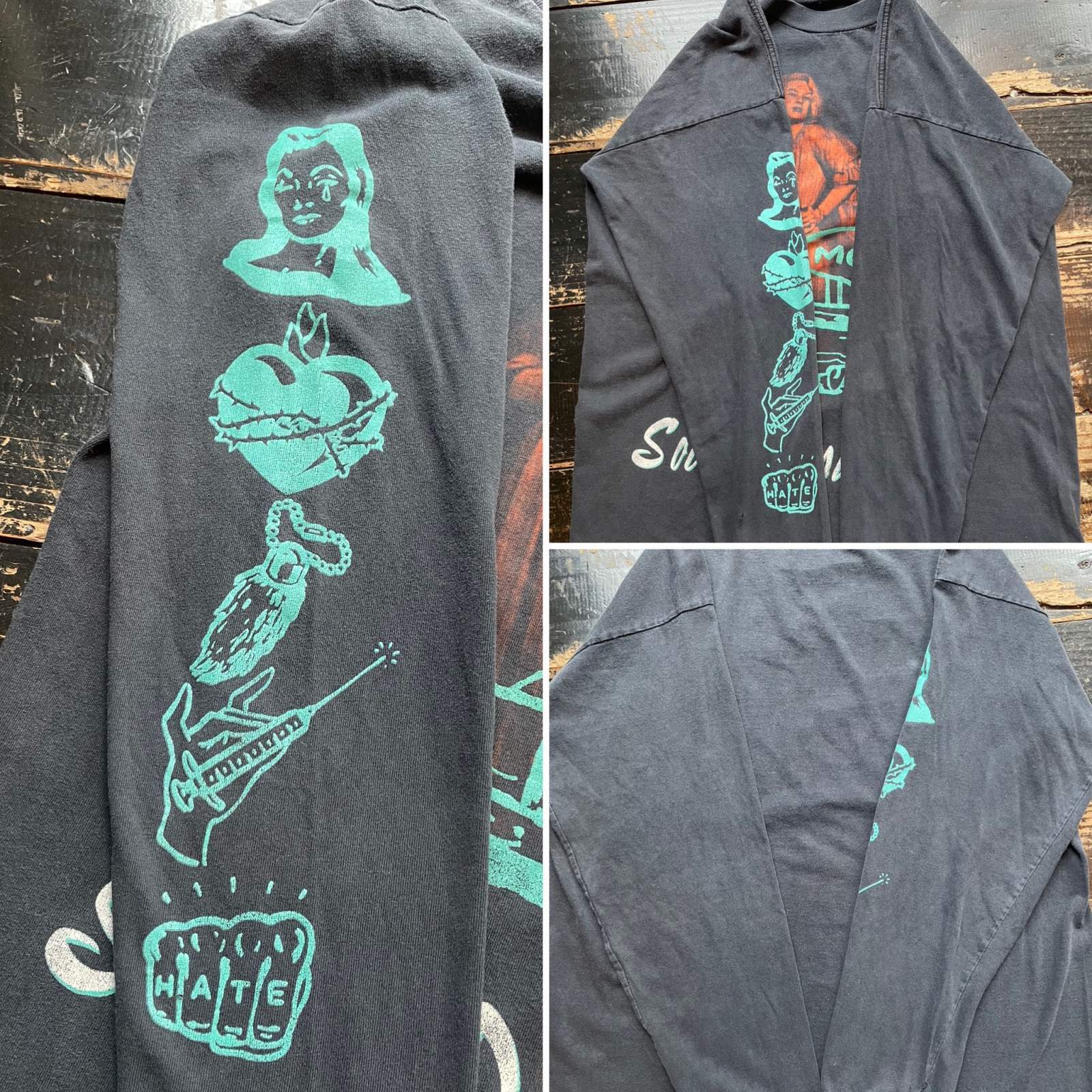 画像: 90s Social Distortion USA製 ロンT