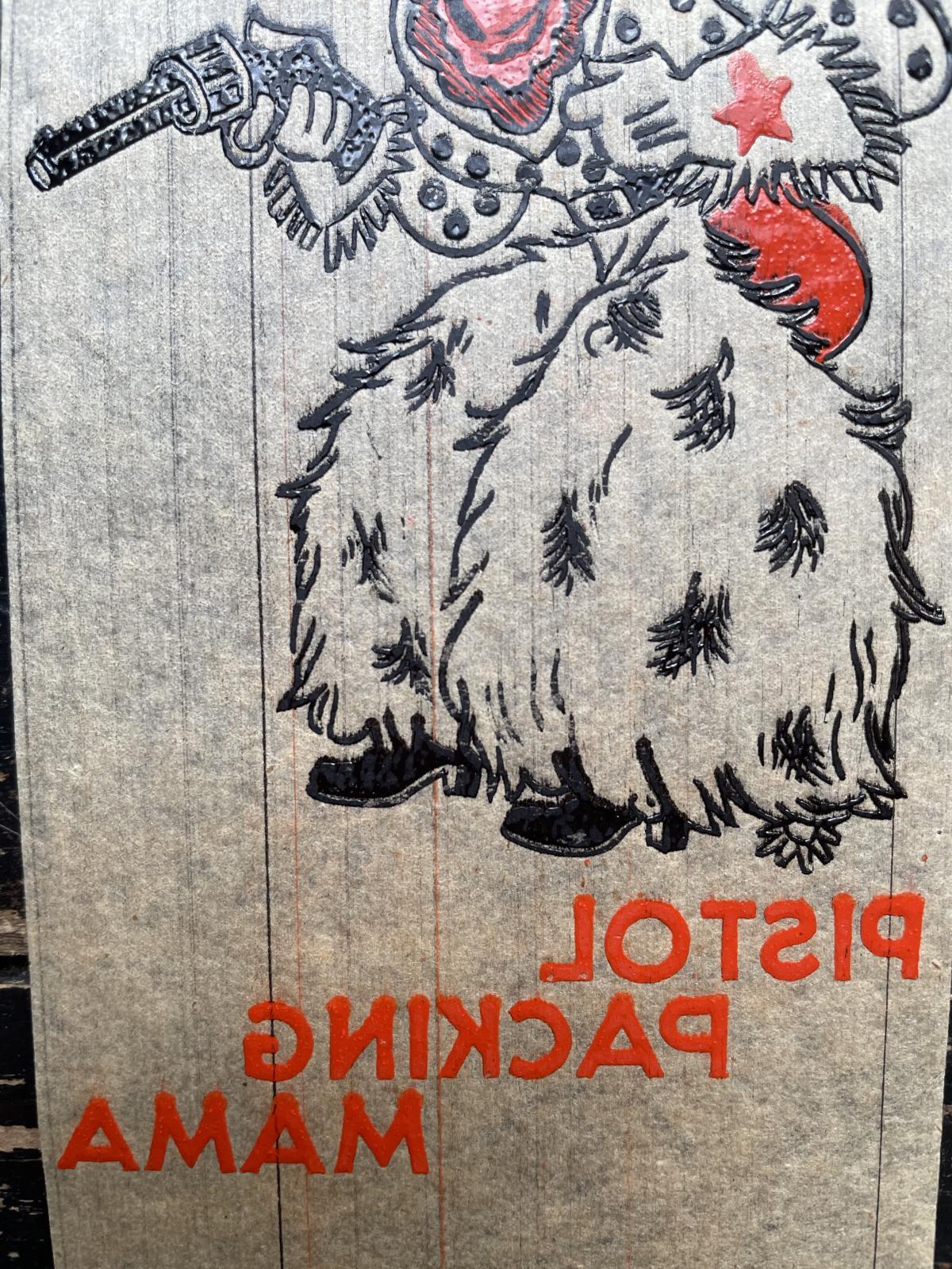 画像: 1940〜1950s カウガール 転写紙