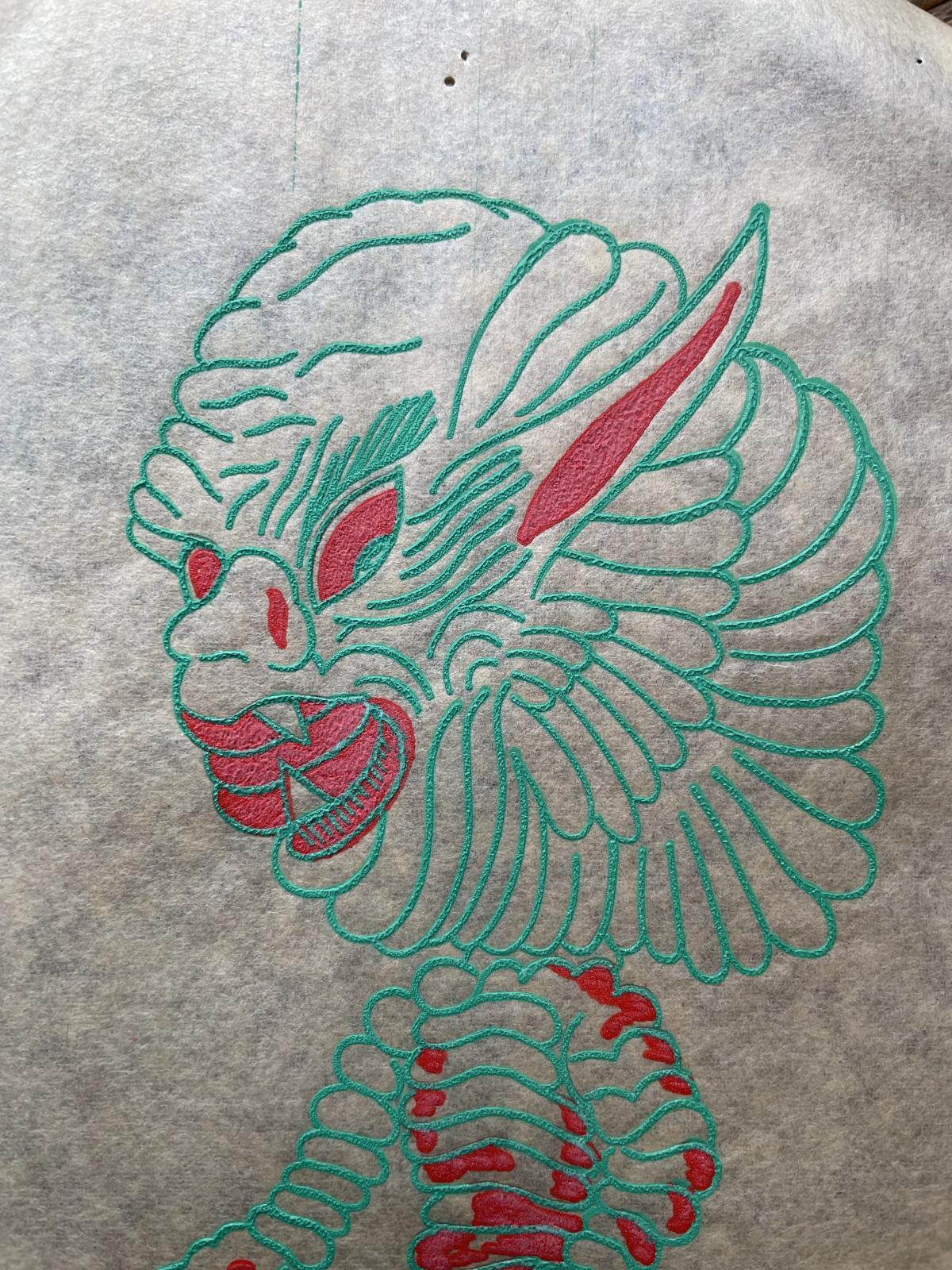 画像: 1960s 半魚人 転写紙