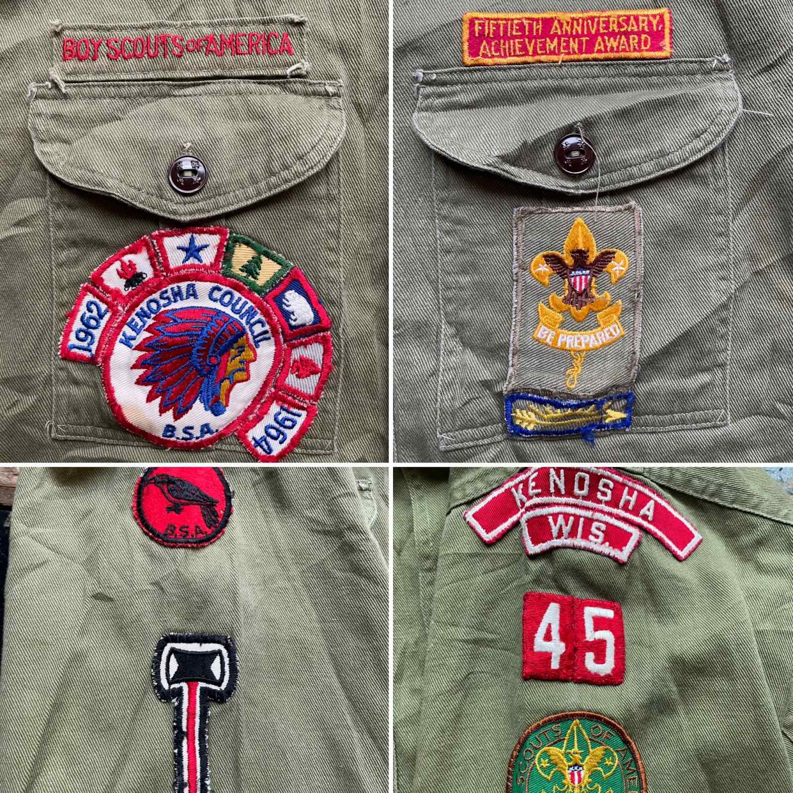 画像: 1960s ボーイスカウト シャツ