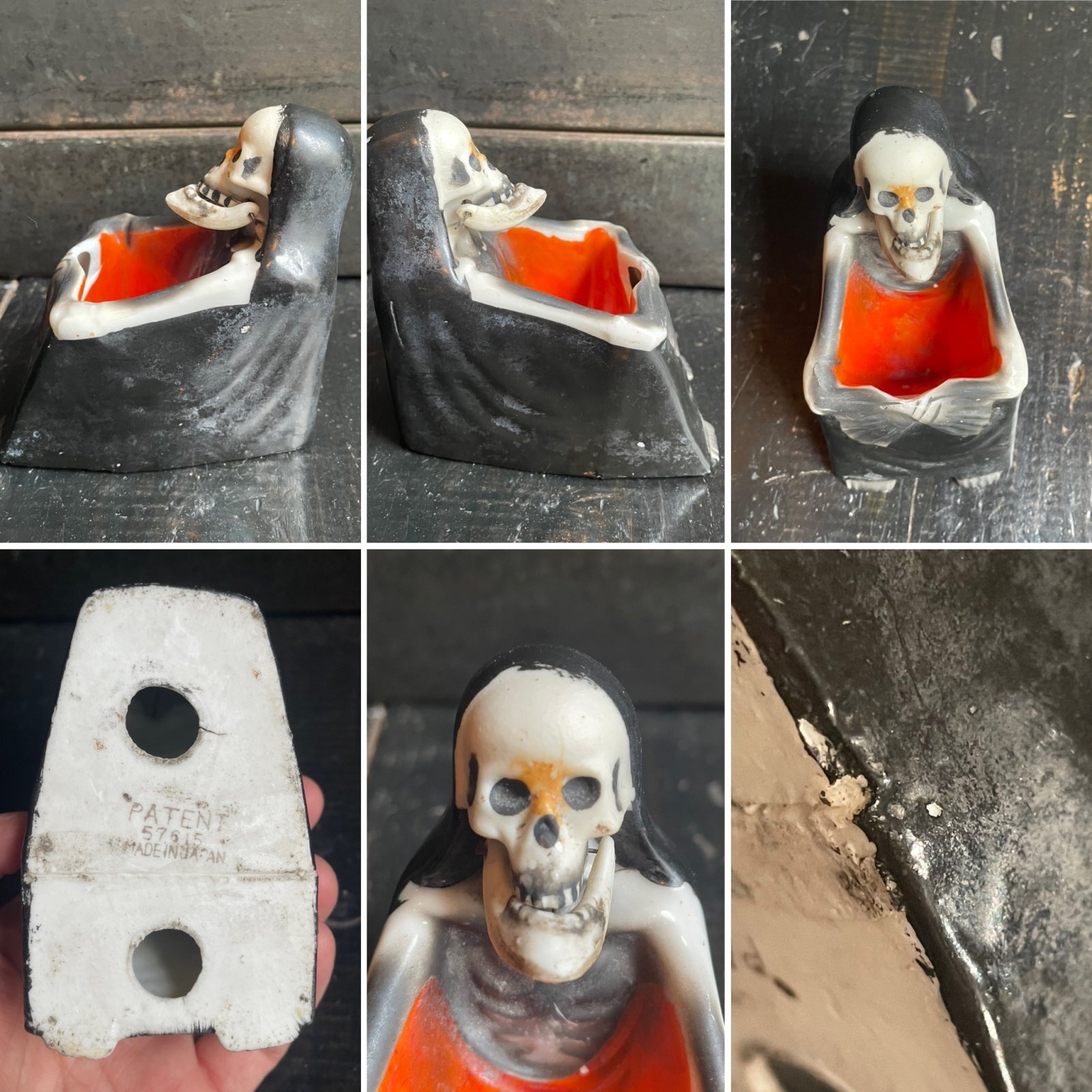 画像: 1940s〜死神 灰皿