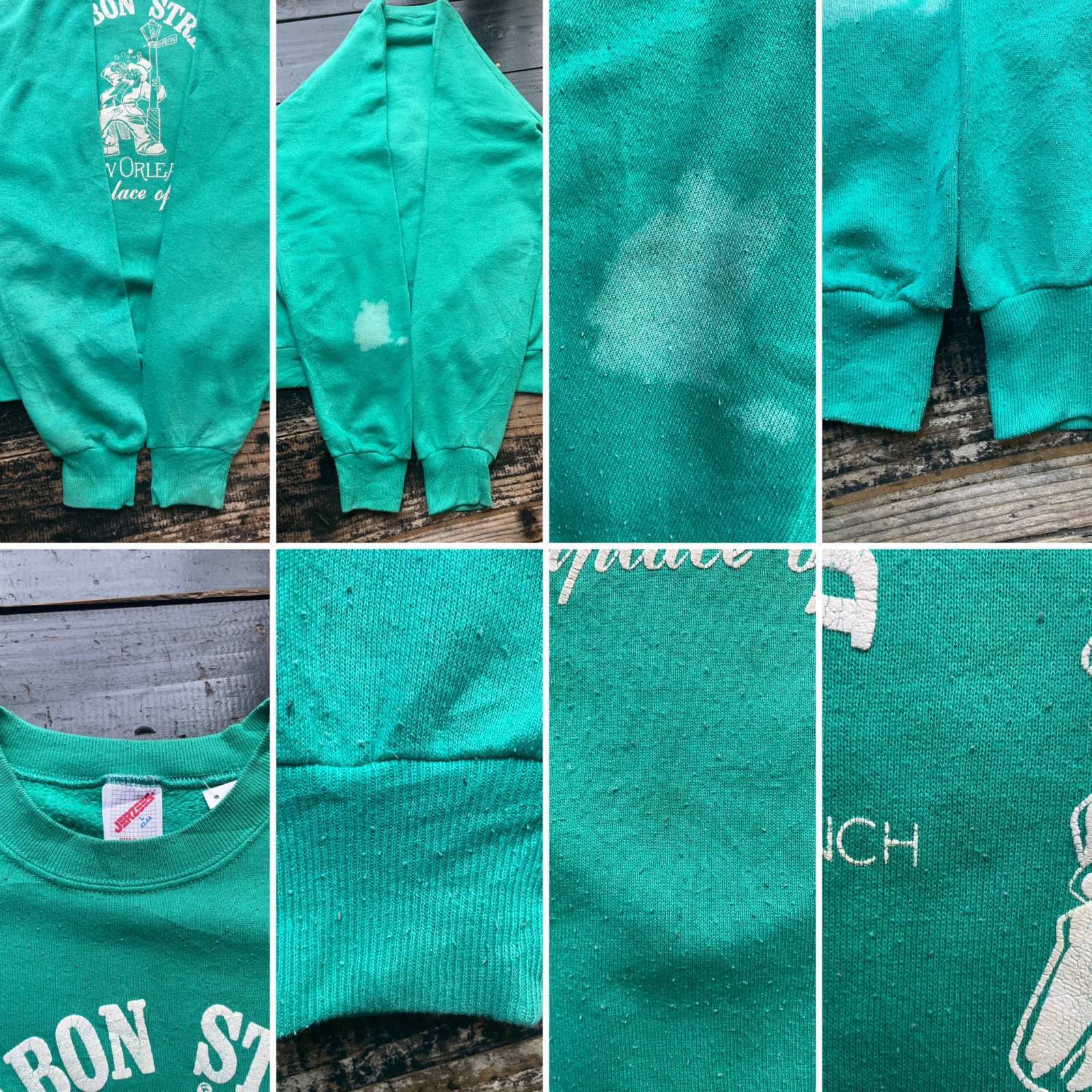 画像: 1980〜1990s バーボン ストリート USA製 スウェット