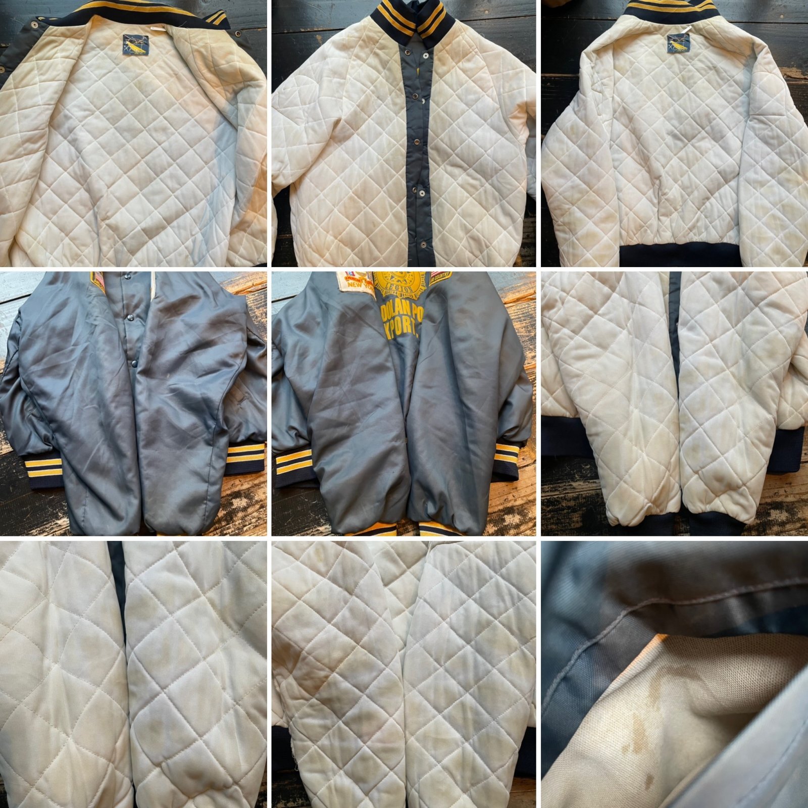 画像: 80s American us legion ナイロン ジャケット