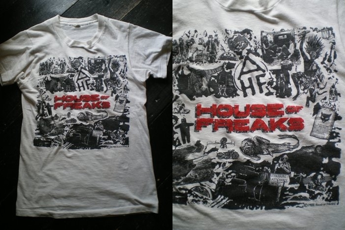画像: 80S　House of Freaks Tシャツ